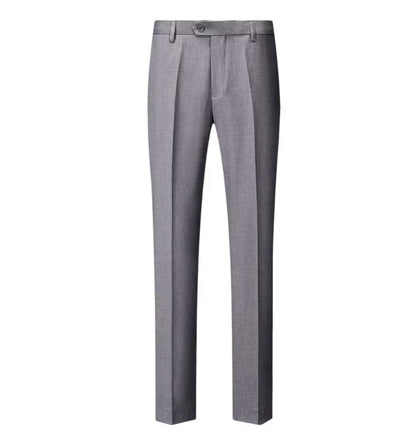 Calças de Terno Masculino M-6XL, Moda Boutique, Cor Sólida, Formal, para Negócios, Noivo, Casamento, Casual
