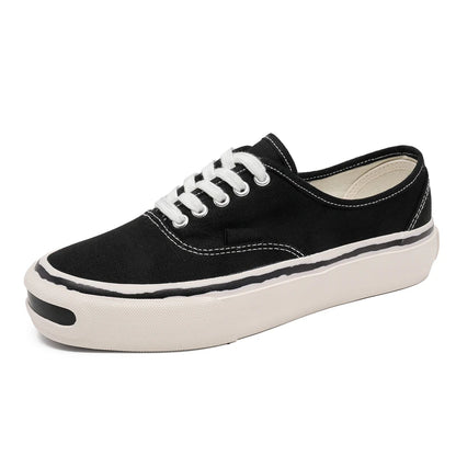Hkdq tendência vermelho vulcanizado tênis masculino sapatos de lona baixo topo moda casual tênis masculino plataforma antiderrapante sapatos de skate