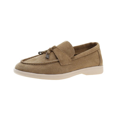 2025 primavera e outono novo tamanho grande sola macia sapatos femininos estilo britânico moda sapatos planos confortáveis sapatos casuais