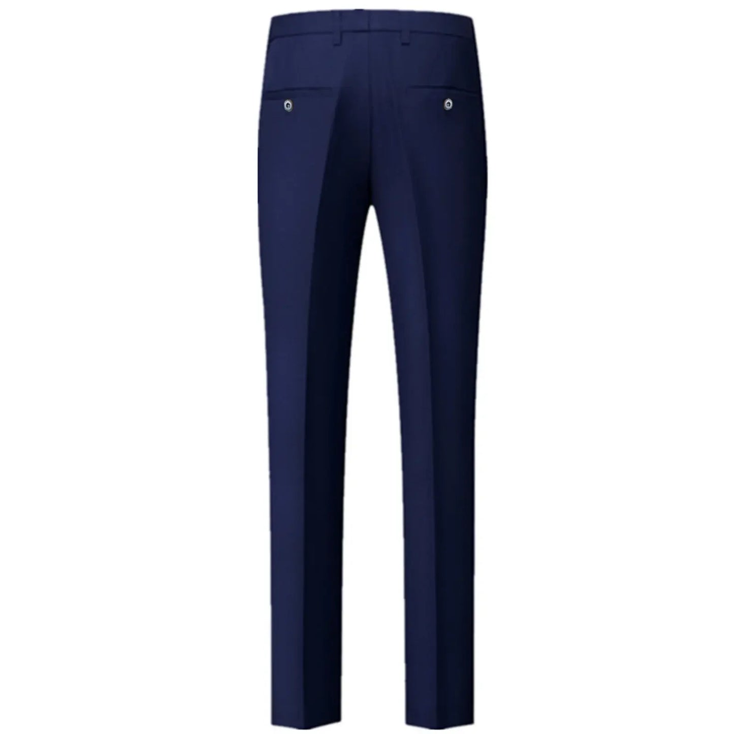 Casual negócios masculino elástico fino ajuste jovem estilo britânico calças compridas para homens moda versão coreana calças compridas