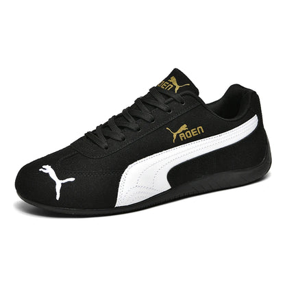 The genuine leather lightweight soft-soled Forrest Gump sneakers are fashionable and versatile low-top sports and casual shoes