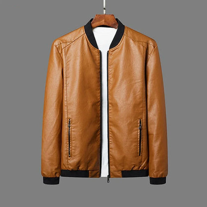 Jaqueta masculina de couro pu plus size, casaco casual para motocicleta 5xl 6xl 7xl 8xl plus