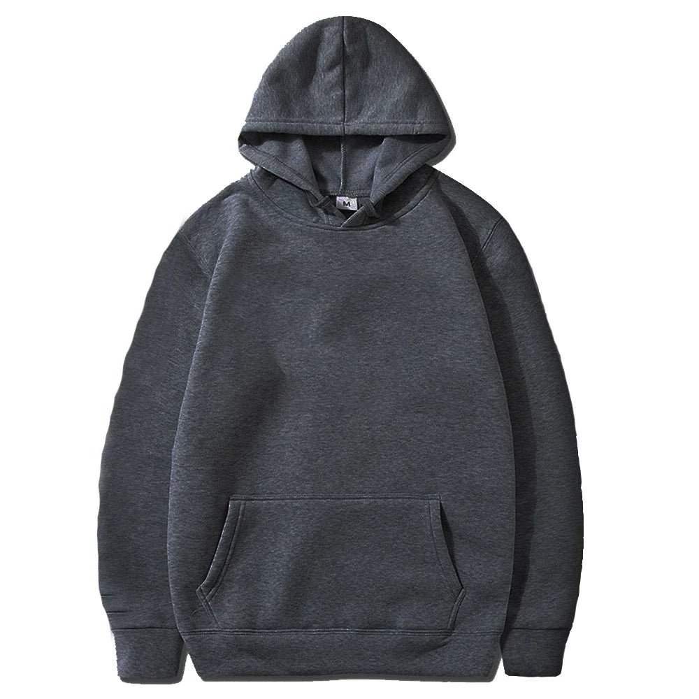 Moletom casual masculino, moletom feminino de lã quente, blusa de moletom da moda para primavera e outono, preto, várias cores, tamanho grande.