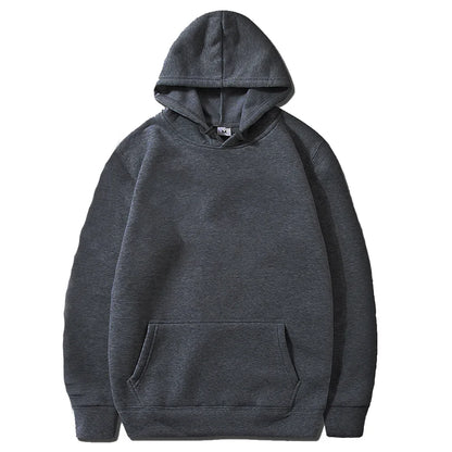 Moletom casual masculino, moletom feminino de lã quente, blusa de moletom da moda para primavera e outono, preto, várias cores, tamanho grande.