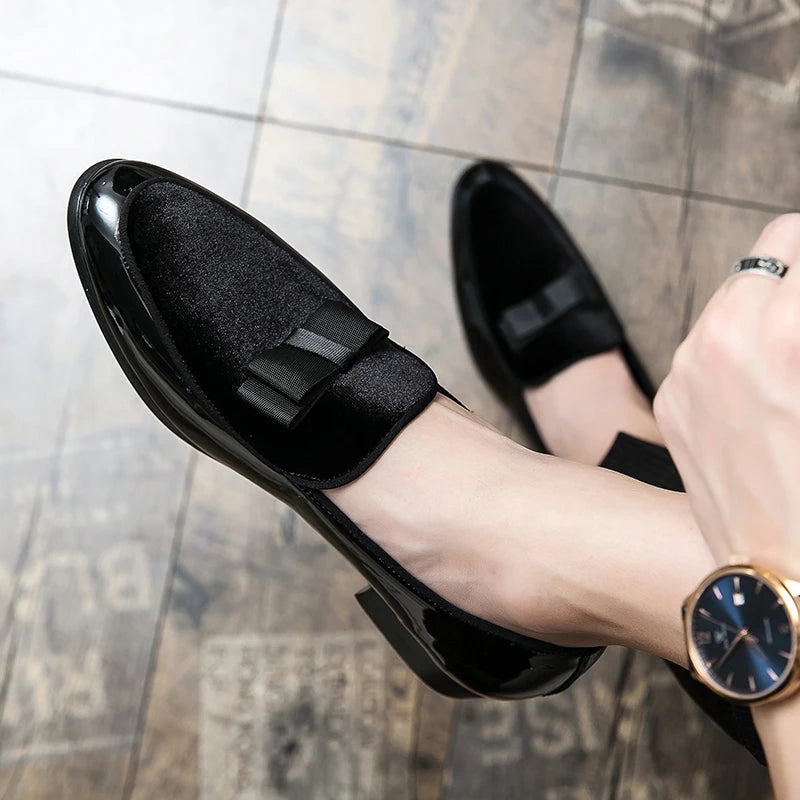 Novos sapatos de vestido de couro sombra moda luxo do noivo sapatos de casamento dos homens de luxo estilo italiano oxford sapatos tamanho grande 48