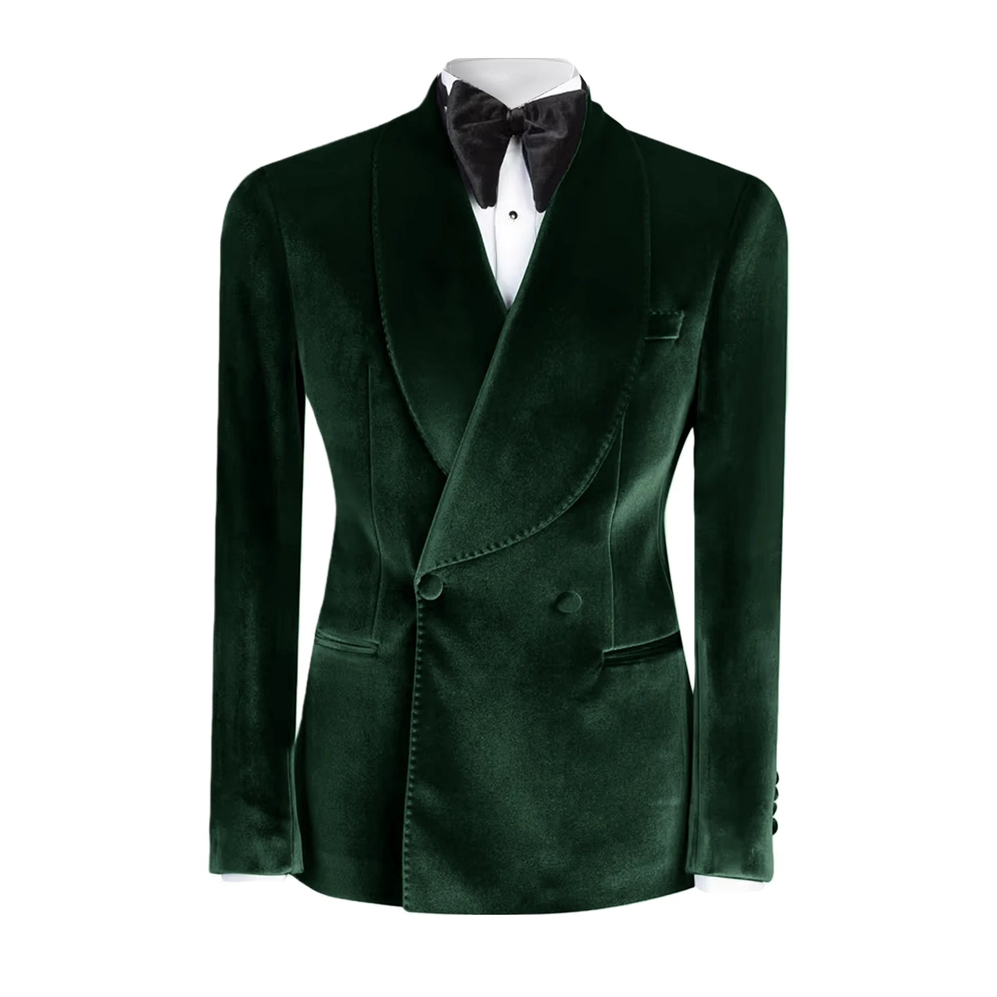 Ternos formais de veludo masculino, blazer duplo breasted, 1 peça, elegante, slim fit, roupas masculinas, casamento, negócios, casacos casuais