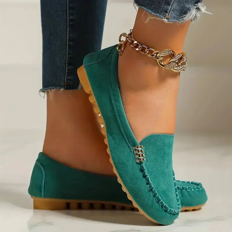 Mulheres apartamentos novos casuais leves mocassins planos sapatos na moda versátil confortável mary jane sapatos para mulher zapatos de mujer