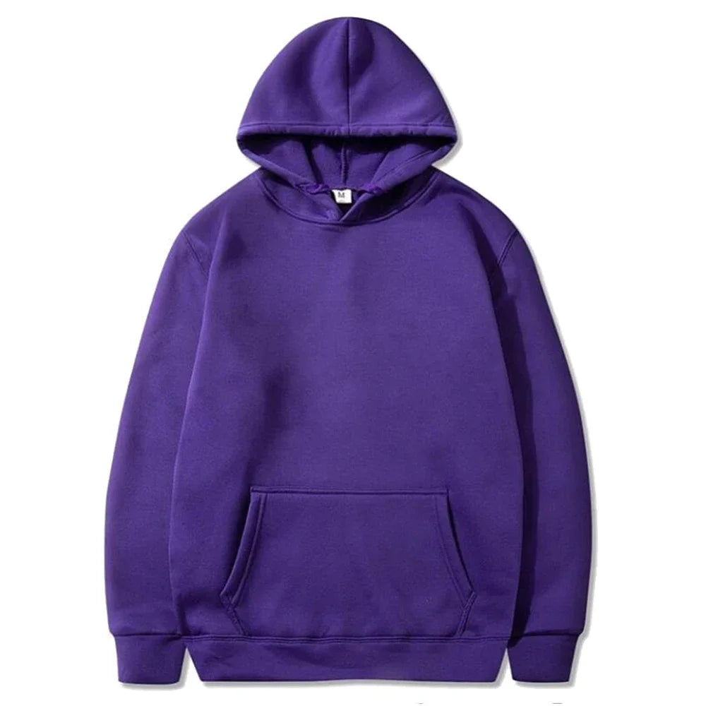 Moletom casual masculino, moletom feminino de lã quente, blusa de moletom da moda para primavera e outono, preto, várias cores, tamanho grande.