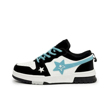 Women Sneakers Man Retro Y2K Star Punk Streetwear Shoes Fashion Skateboard Shoes Couples Soprt Casual Shoes Unisex Tennis