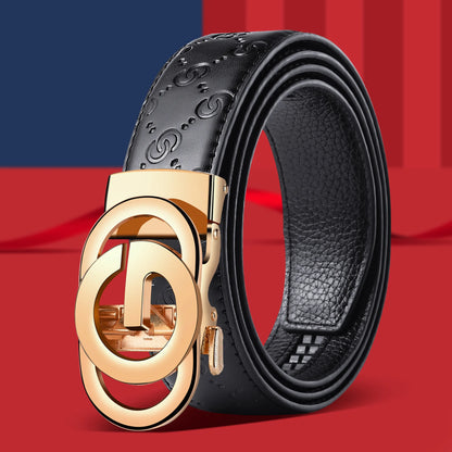 Moda negócios masculino cinto genuíno marca de luxo fivela de metal cinto de alta qualidade couro do plutônio cinto macio com calças de carga jeans