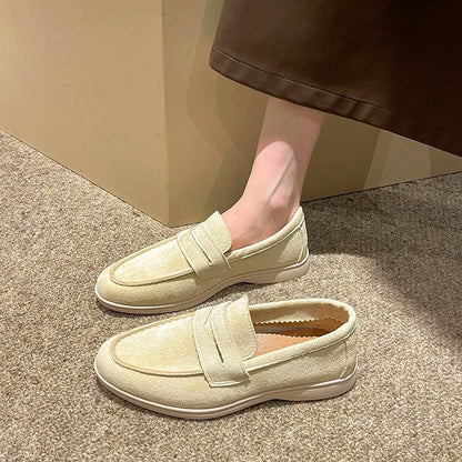 Novo outono e inverno tênis feminino moda confortável sapatos de cano baixo cor sólida alta qualidade simples sapatos femininos planos