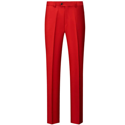 Casual negócios masculino elástico fino ajuste jovem estilo britânico calças compridas para homens moda versão coreana calças compridas