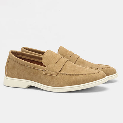Mocassins Masculinos Respiráveis Moda de Verão Confortáveis