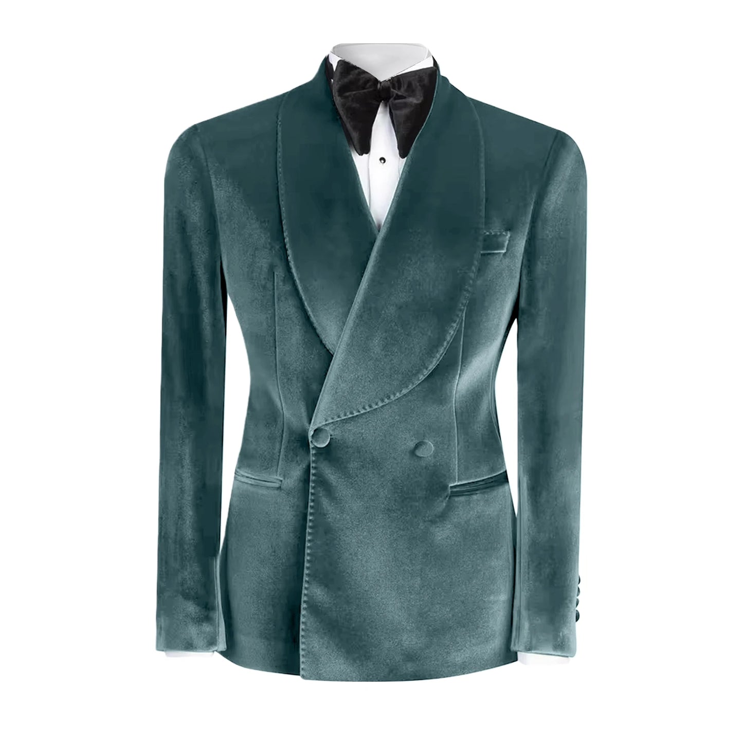 Ternos formais de veludo masculino, blazer duplo breasted, 1 peça, elegante, slim fit, roupas masculinas, casamento, negócios, casacos casuais