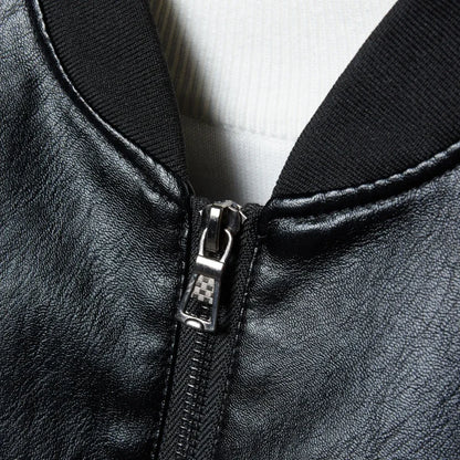 Jaqueta masculina de couro pu plus size, casaco casual para motocicleta 5xl 6xl 7xl 8xl plus