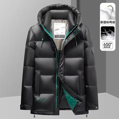 Jaqueta de inverno 2026, novidade, jaquetas de algodão tipo Sill para homens, parkas masculinas da moda, grossas e quentes, casaco impermeável masculino, tamanho M-4XL