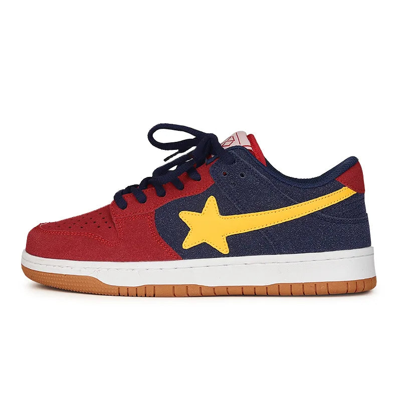 Women Sneakers Man Retro Y2K Star Punk Streetwear Shoes Fashion Skateboard Shoes Couples Soprt Casual Shoes Unisex Tennis