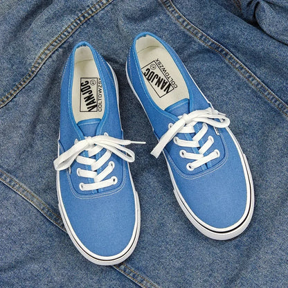 Primavera novos sapatos de lona clássicos masculinos respirável casual versátil estilo hong kong versão coreana pequenos sapatos de placa de público