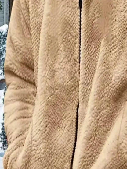 Jaqueta masculina com zíper cor sólida chapéu com zíper casual outono inverno roupas