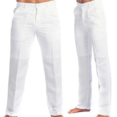 2023 masculino suporte bolso casual calças de linho sólido branco cinza plus size 3xl masculino elegante moda moletom masculino streetwear