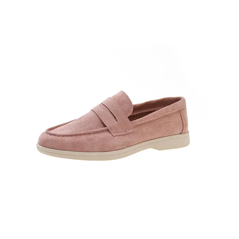 Novo outono e inverno tênis feminino moda confortável sapatos de cano baixo cor sólida alta qualidade simples sapatos femininos planos