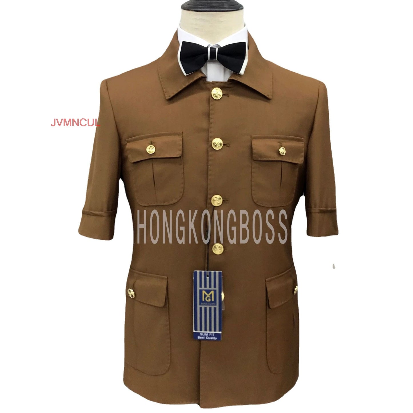 JVMNCUL Ternos masculinos de negócios, conjunto de lã, vestido de noiva 2026, China Continental, ALGODÃO, Abotoamento Simples, Smart Casual