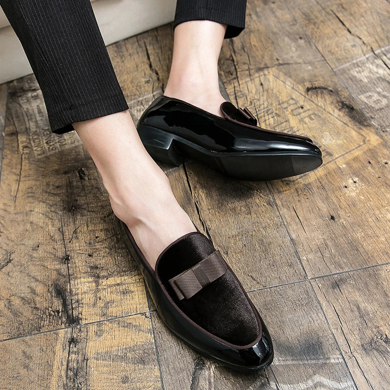 Novos sapatos de vestido de couro sombra moda luxo do noivo sapatos de casamento dos homens de luxo estilo italiano oxford sapatos tamanho grande 48