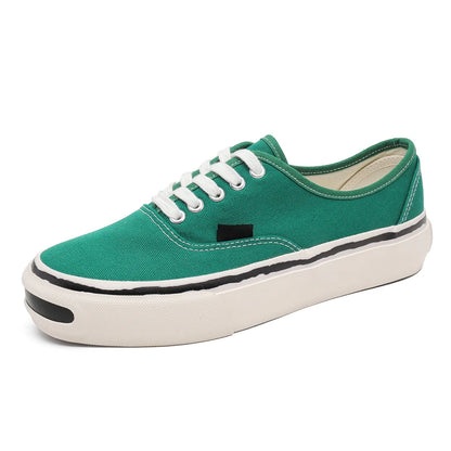 Hkdq tendência vermelho vulcanizado tênis masculino sapatos de lona baixo topo moda casual tênis masculino plataforma antiderrapante sapatos de skate