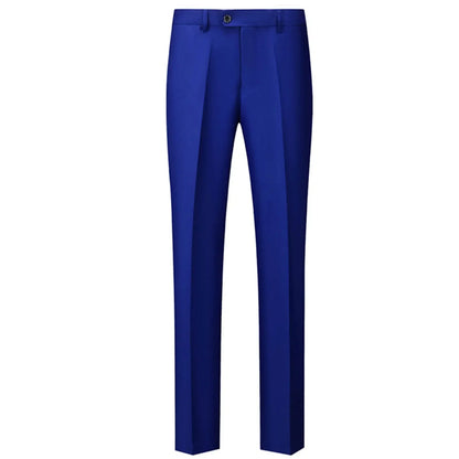 Casual negócios masculino elástico fino ajuste jovem estilo britânico calças compridas para homens moda versão coreana calças compridas