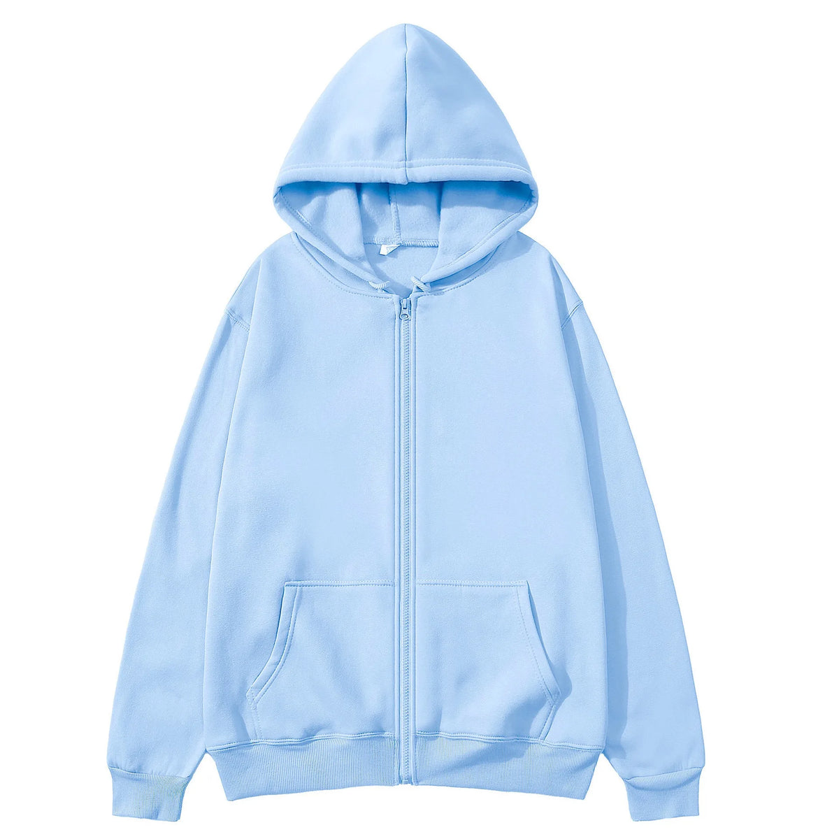 cardigan moletom com capuz cor sólida roupas esportivas top outono e inverno mesma camisa com zíper