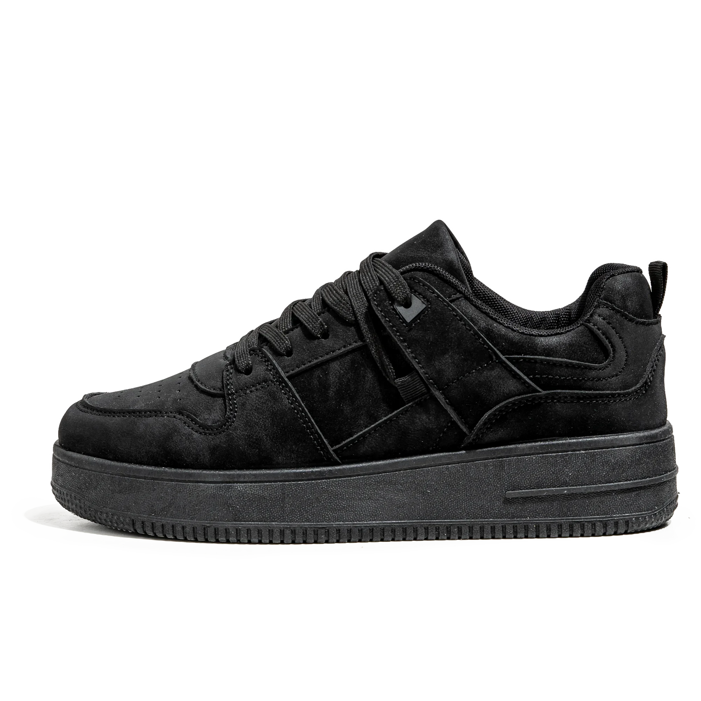Tênis Casuais Masculinos de Luxo Premium Pretos Air Force Confortáveis e Respiráveis para Dirigir e Caminhar ao Ar Livre