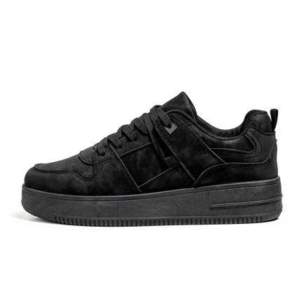 Tênis Casuais Masculinos de Luxo Premium Pretos Air Force Confortáveis e Respiráveis para Dirigir e Caminhar ao Ar Livre