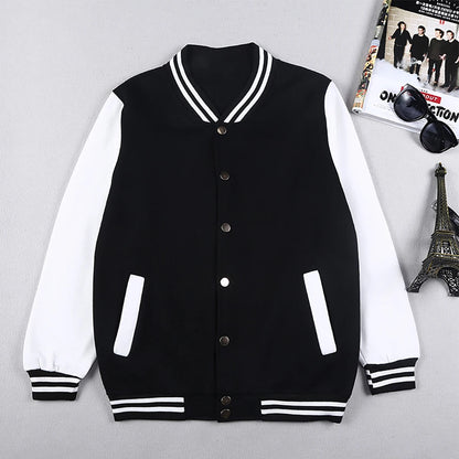 Los angeles, califórnia eua cidade retro carta roupas masculinas soltas moda uniforme de beisebol ao ar livre motociclista casaco de viagem jaqueta masculina