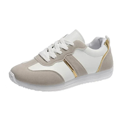 Tênis feminino plataforma patchwork casual esportivo para corrida ao ar livre, tênis vulcanizado feminino plus size 41