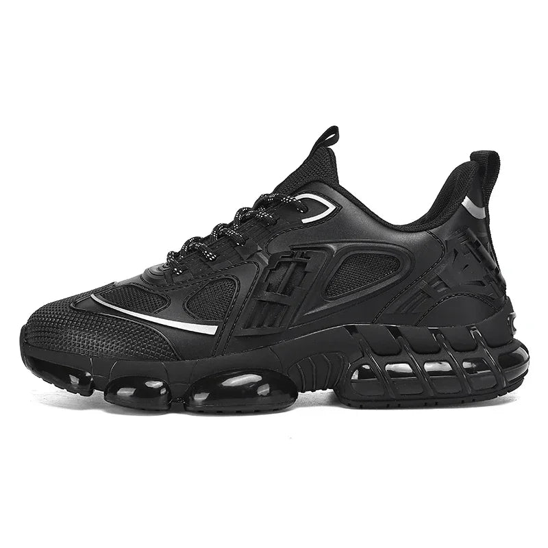 MAEDEF Men's Thick Sole Running Shoes Classic Lightweight Breathable Training Sneakers Comfortable Fashion Walking Shoes for Men
