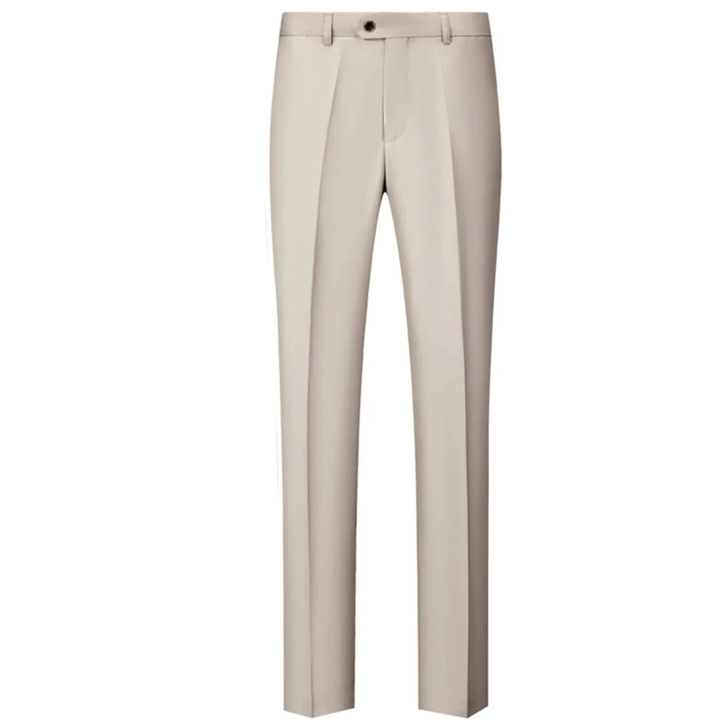 Casual negócios masculino elástico fino ajuste jovem estilo britânico calças compridas para homens moda versão coreana calças compridas