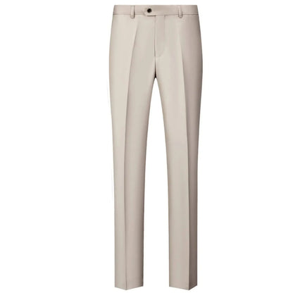 Casual negócios masculino elástico fino ajuste jovem estilo britânico calças compridas para homens moda versão coreana calças compridas