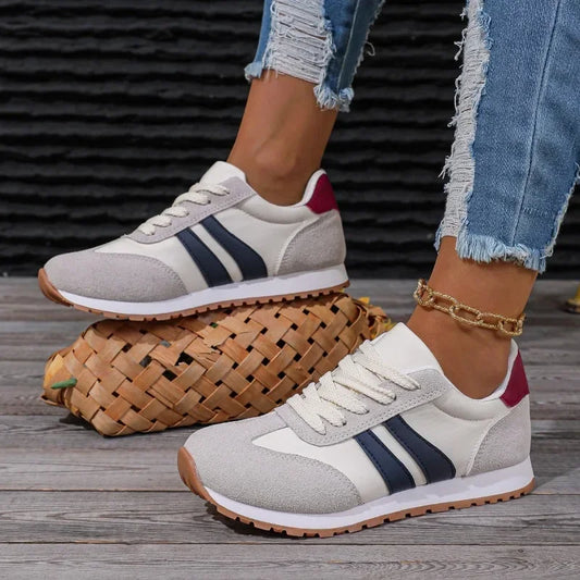 Novos Sapatos Casuais da Moda, Sapatos de Corrida Versáteis, Superfície de Tecido Respirável, Leves, Esportivos, Sapatos Femininos, Zapatos De Mujer