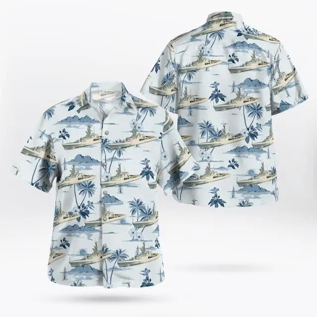 Oversized Streetwear 3D Anime Green Short Sleeve Hawaiian Shirt Men's Beach Summer 5XL Social Homme-863