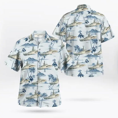Oversized Streetwear 3D Anime Green Short Sleeve Hawaiian Shirt Men's Beach Summer 5XL Social Homme-863