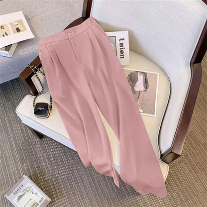 Outono conjunto de duas peças para as mulheres casual chique e elegante topos casacos outfit blazers calças define terno feminino roupas