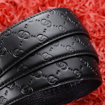 Moda negócios masculino cinto genuíno marca de luxo fivela de metal cinto de alta qualidade couro do plutônio cinto macio com calças de carga jeans