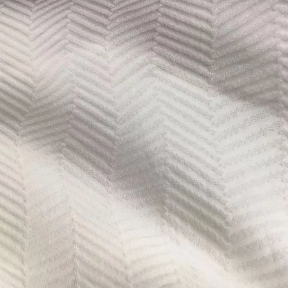 Terno de Casamento Masculino de Alta Costura Branco para Noivo, 3 Peças, com Blazer Jacquard de Lapela Xale, Colete e Calças Pretas, Conjunto Formal Slim Fit