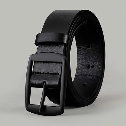 Novo cinto de luxo masculino em couro PU com fivela de metal, de alta qualidade, de marca famosa e com design exclusivo. Ideal para usar com calças jeans e tamanhos grandes.