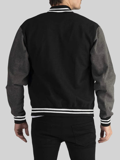 Chicago número 23 padrão novo bolso camisa de beisebol esportes masculinos jaquetas macias soltas roupas de rua alta outono inverno