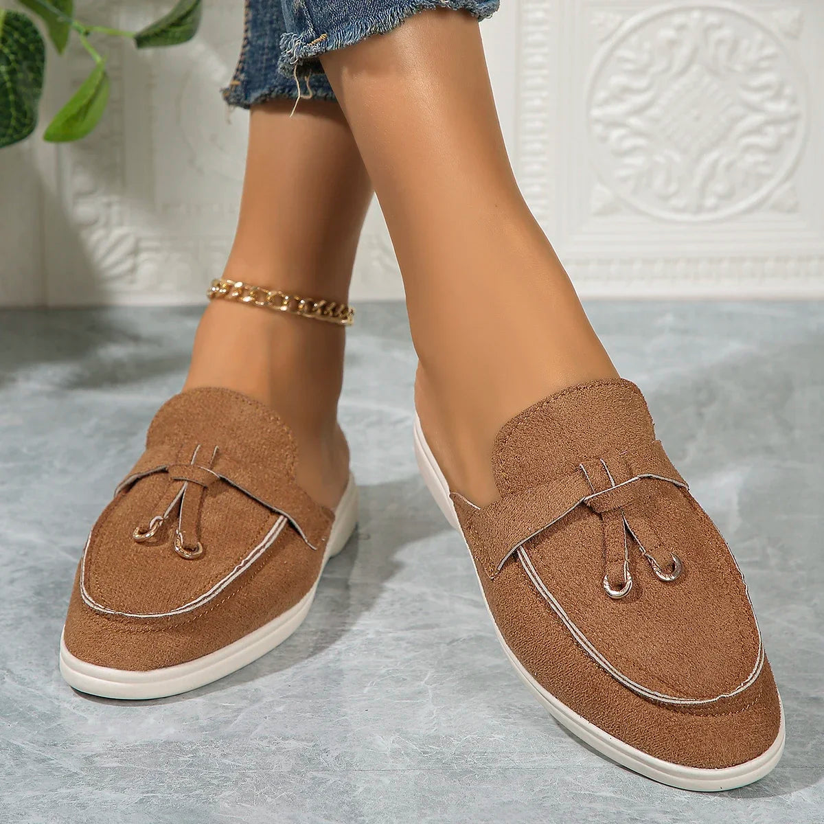 Sapatilhas femininas vulcanizadas, sapatos casuais planos, sapatos de enfiar, tênis de caminhada, chinelos femininos, plus size 42, novo, 2022