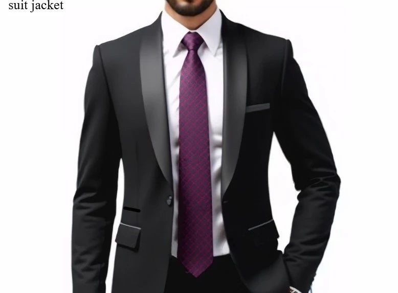 Terno de Casamento para Homens de Meia-Idade, Blazer Formal para Festa, Traje Sob Medida