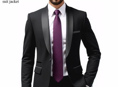 Terno de Casamento para Homens de Meia-Idade, Blazer Formal para Festa, Traje Sob Medida
