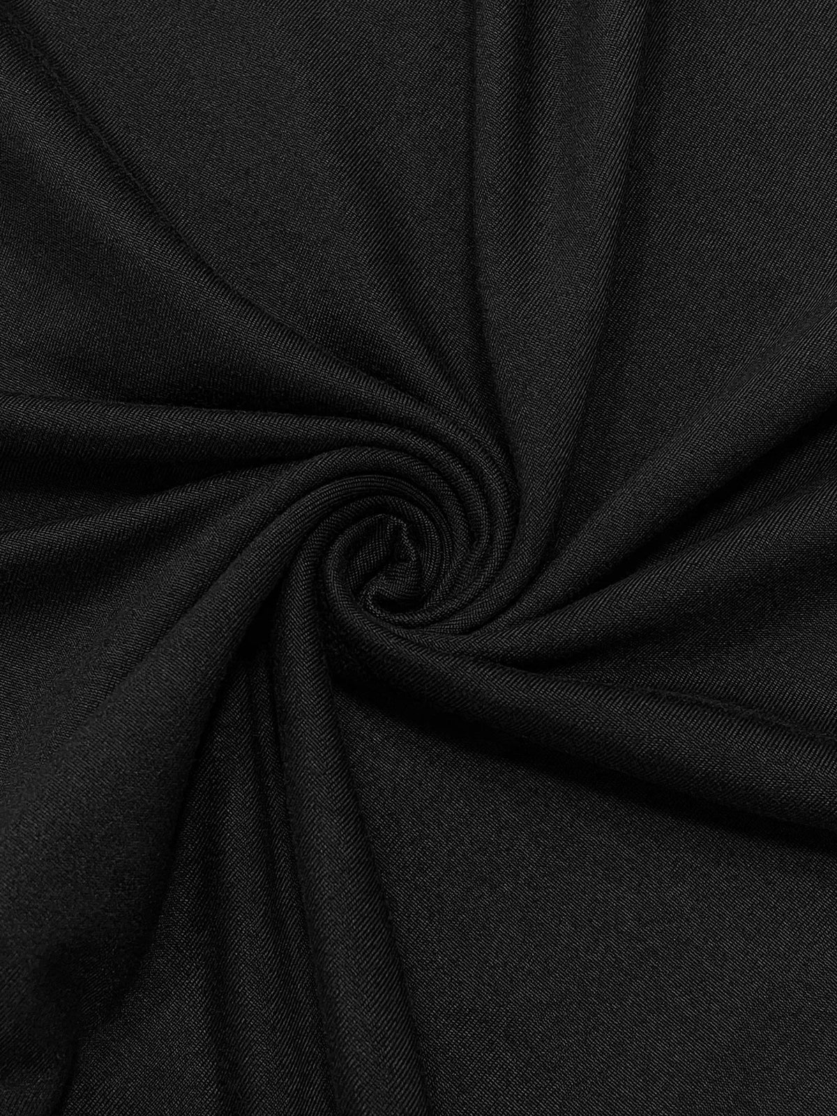 Vestido longo feminino liso de manga comprida, modelo bodycon, elegante, básico, minimalista e casual, com decote redondo.