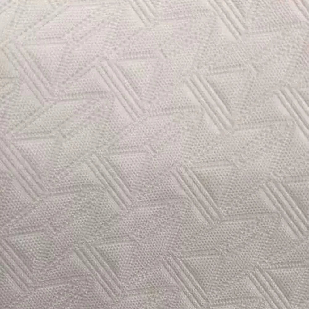 Terno de Casamento Masculino de Alta Costura Branco para Noivo, 3 Peças, com Blazer Jacquard de Lapela Xale, Colete e Calças Pretas, Conjunto Formal Slim Fit